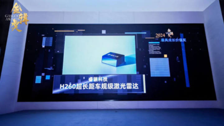 RAYZ睿镞科技荣获金辑奖“最具成长价值奖”，以创新激光雷达技术引领智能驾驶新纪元
